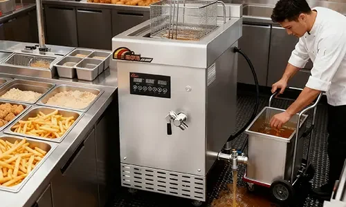 Efficient commercial deep fryers for restaurants and catering operations, from a reliable commercial catering supplier