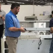 International buyers visiting Chinese commercial kitchen equipment manufacturer and factory partner.